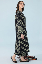 Sapphire - Winter 3PC Khaddar Digital Printed Dress - SS0448